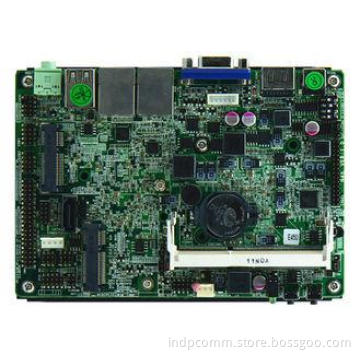3.5 Inch Fanless 4 COM Embedded Industrial Motherboard Onbo